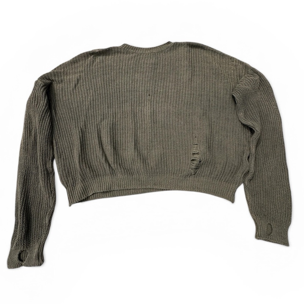 KAPITAL Made in Japan Oversized Distressed Knit Sweater RARE FIND Size 1 (small) - Picture 3 of 12